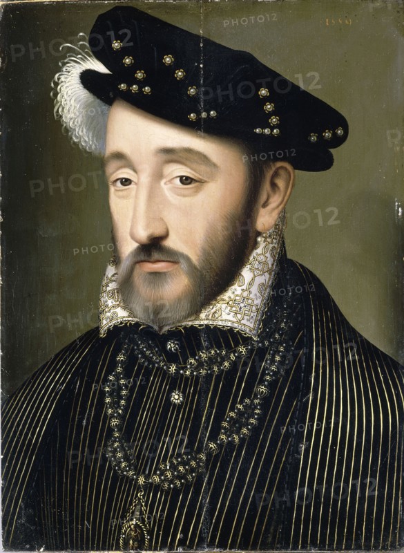 Portrait of King Henry II of France (1519-1559), 1547. Creator: Clouet, François, (School)  .