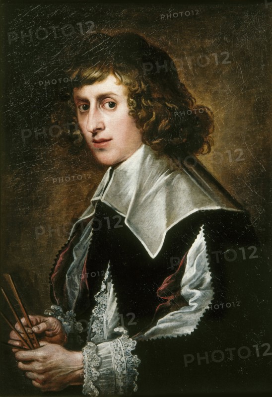 Portrait of Lucas Faydherbe (1617-1697), c. 1650. Creator: Franchoys, Lucas, the Younger (1616-1681).