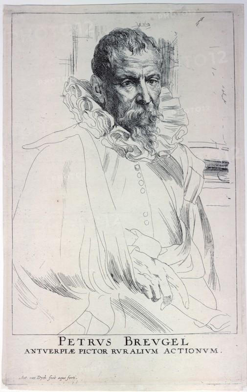 Portrait of the artist Jan Brueghel the Younger (1601-1678), First third of 17th cen.. Creator: Dyck, Sir Anthony van (1599-1641).
