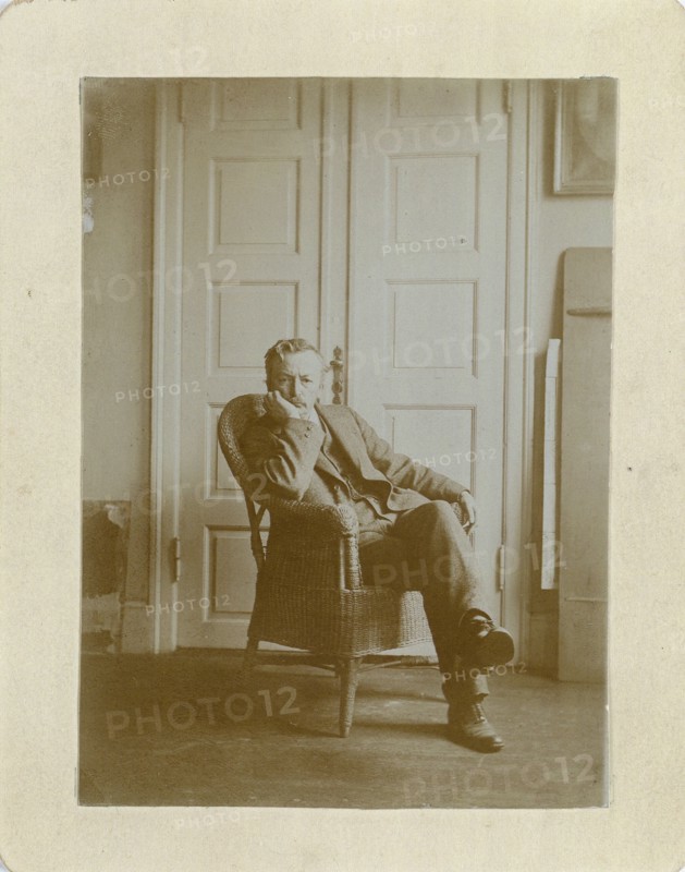 Portrait of Vilhelm Hammershøi (1864-1916). Creator: Anonymous.