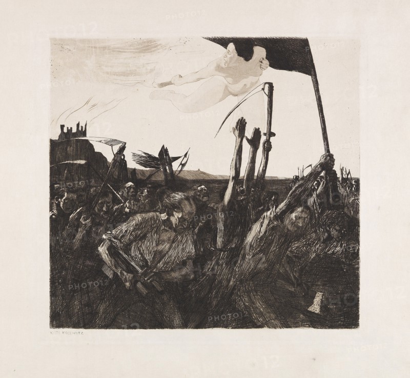 Revolt, 1899. Creator: Kollwitz, Käthe (1867-1945).