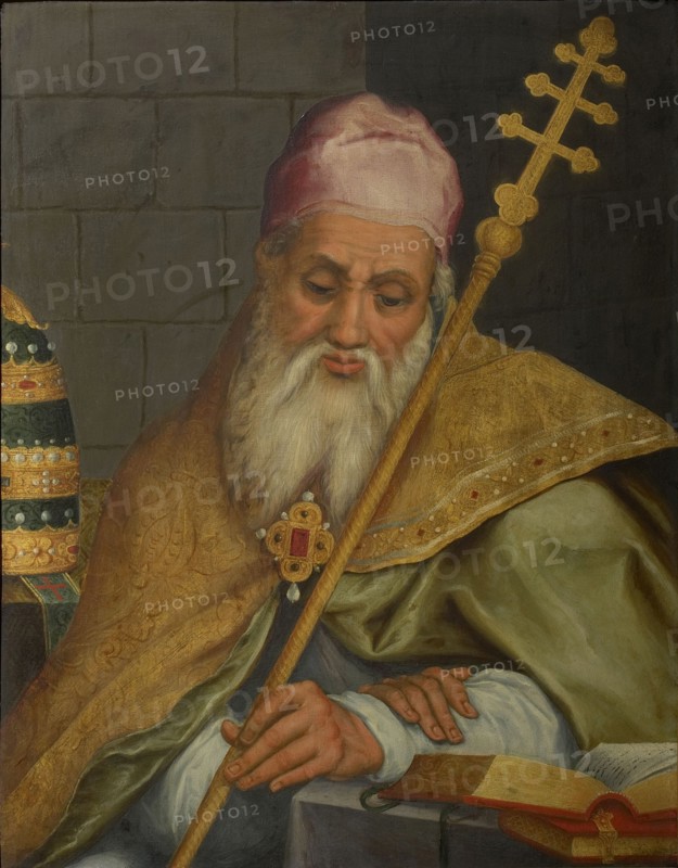 Saint Gregory the Great. Creator: Bloemaert, Abraham (1566-1651).