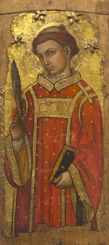 Saint Stephen, 1418. Creator: Taddeo di Bartolo (1362/63-1422).