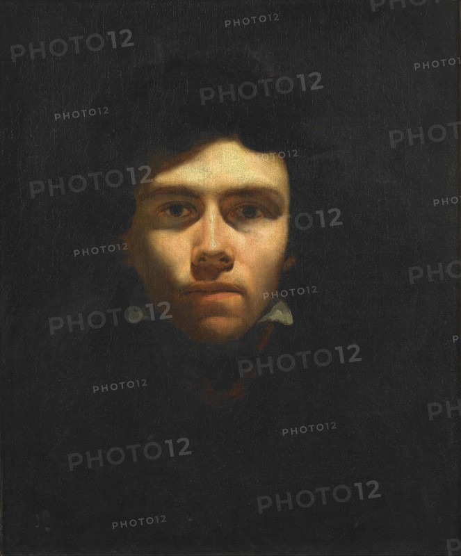 Self-Portrait, ca 1816. Creator: Delacroix, Eugène (1798-1863).