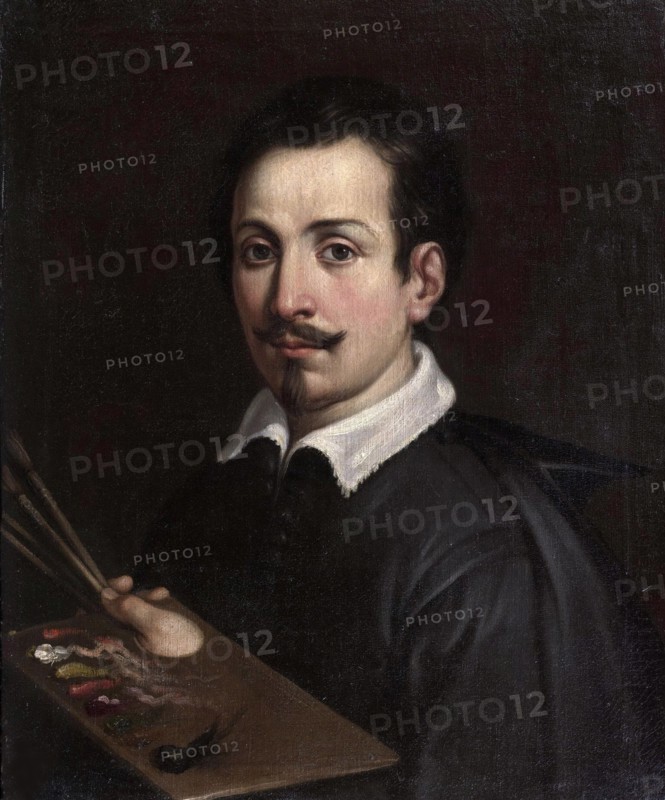 Self-Portrait. Creator: Reni, Guido (1575-1642).