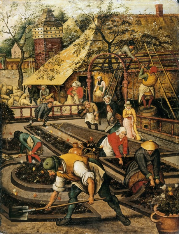 Spring. Creator: Brueghel, Pieter, the Younger (1564-1638).