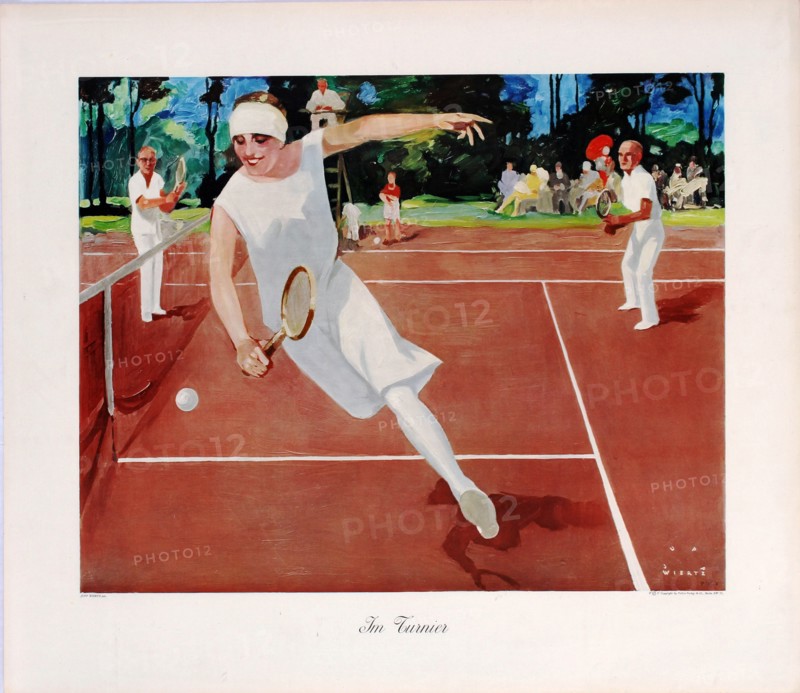 Tennis, 1930s. Creator: Wiertz, Jupp (1888-1939).