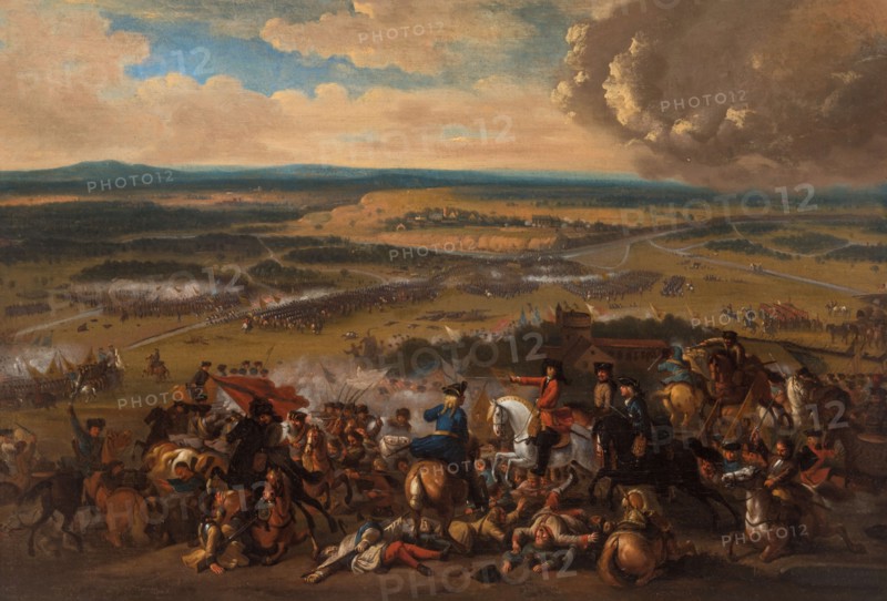 The Battle of Speyerbach on 15 November 1703, 1700s. Creator: Anonymous.