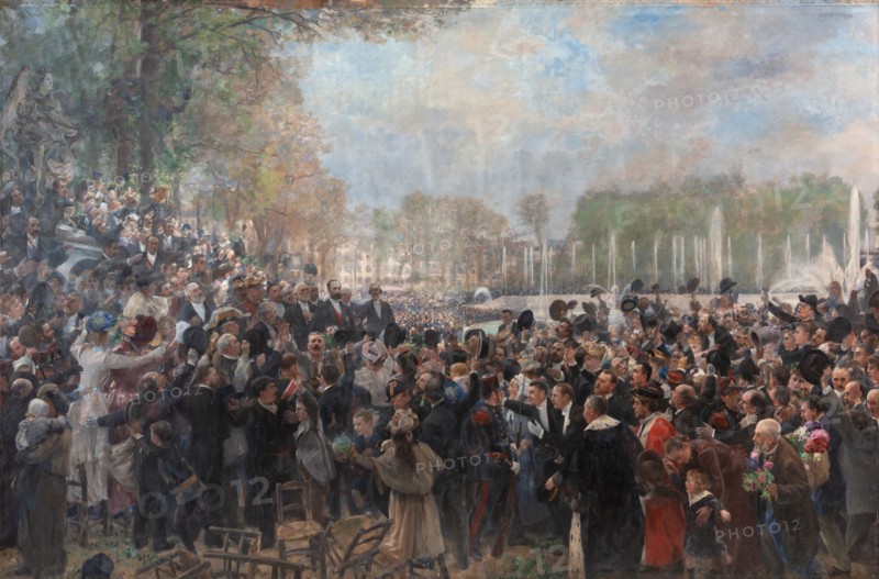 The celebration the centenary of the Estates General of 1789, 1893. Creator: Roll, Alfred Philippe (1846-1919).