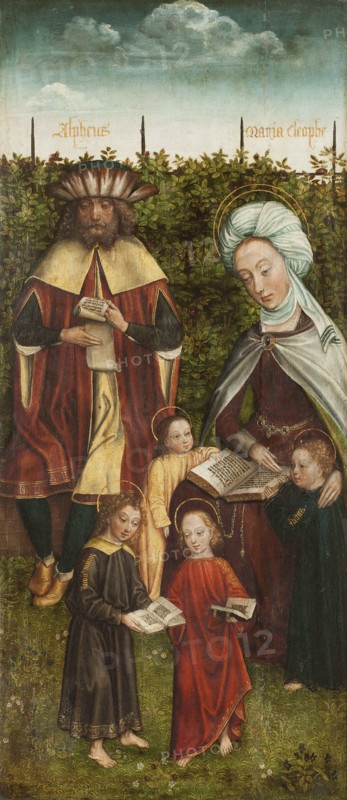 The Family of Saint Anne (Triptych, right panel), ca 1500-1510. Creator: Master of the Family of Saint Anne (active ca 1500-1510).