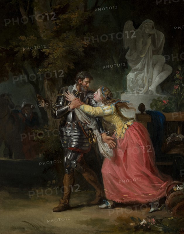 The Farewell of Henry IV and Gabrielle d'Estrées. Creator: Vincent, François André (1746-1816).