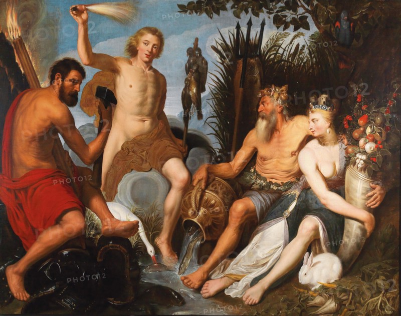 The Four Elements. Creator: Wolffort, Artus (1581-1641).