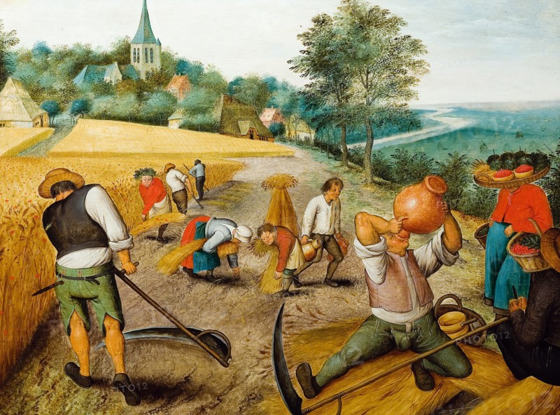 The Four Seasons: Summer, Second half of the16th cen.. Creator: Brueghel, Pieter, the Younger (1564-1638).
