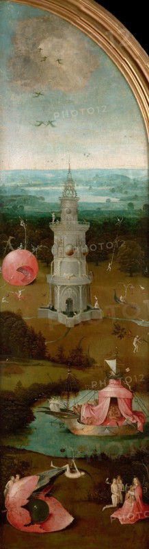 The Last Judgment (Triptych, left panel), ca 1490-1510. Creator: Bosch, Hieronymus (c. 1450-1516).