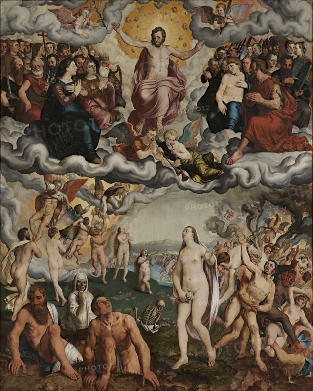 The Last Judgment, 1551. Creator: Pourbus, Pieter (1523-1584).