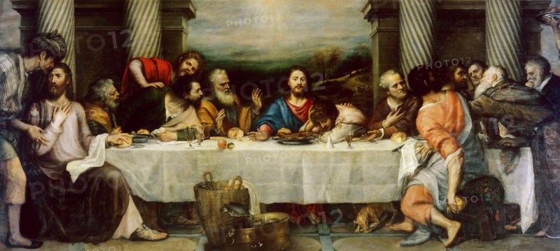 The Last Supper, 1557-1564. Creator: Titian (1488-1576).