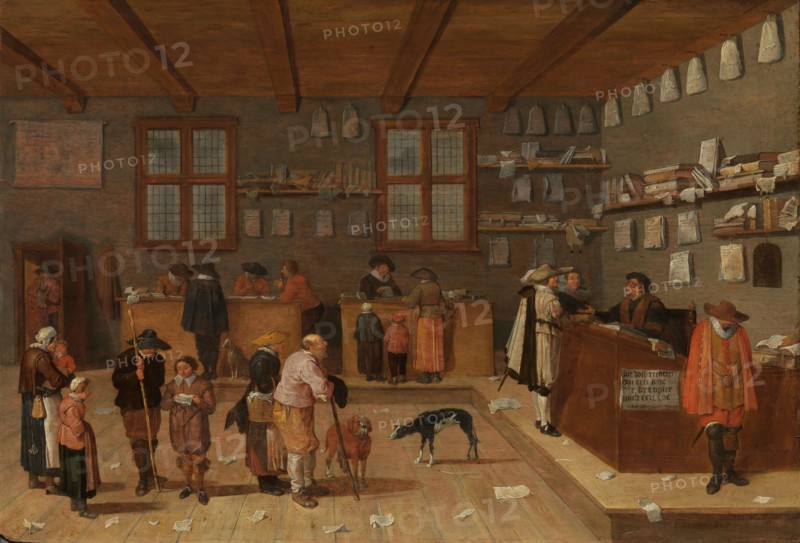 The Lawyer's Office, 1628. Creator: Bloot, Pieter de (1601-1658).