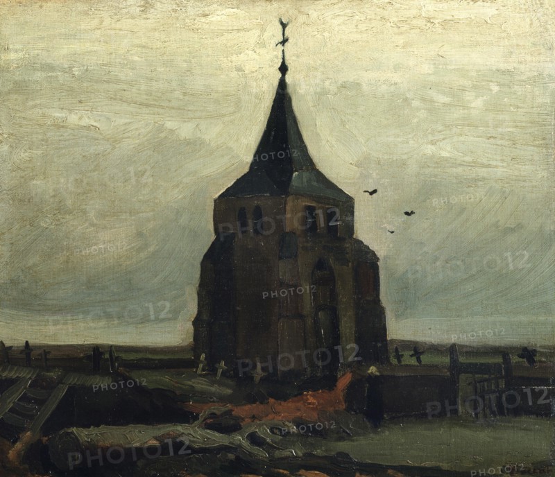 The Old Tower, 1884. Creator: Gogh, Vincent, van (1853-1890).