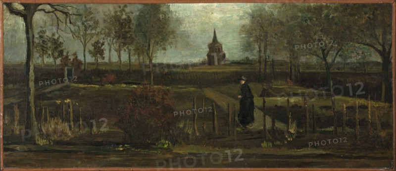 The Parsonage Garden at Nuenen in Spring, 1884. Creator: Gogh, Vincent, van (1853-1890).