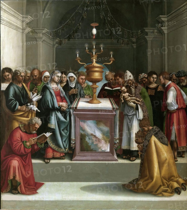 The Presentation in the Temple, ca 1521. Creator: Signorelli, Luca (ca 1441-1523).