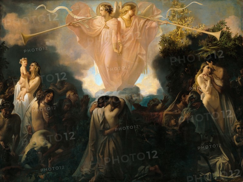 The Resurrection of the Dead, 1870. Creator: Mottez, Victor-Louis (1809-1897).