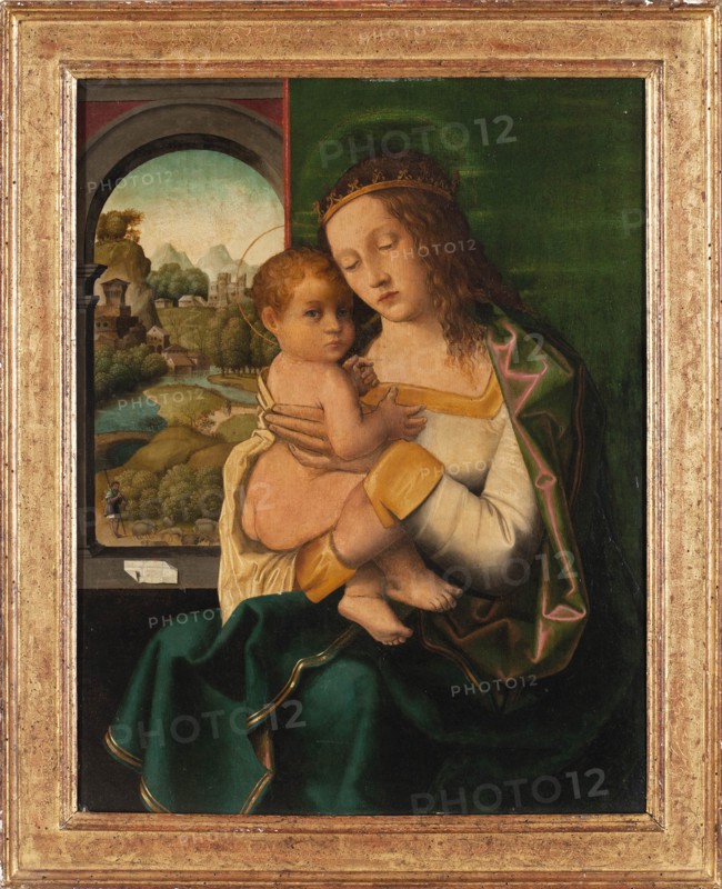 The Virgin and child , 1516. Creator: Veneto, Bartolomeo (1502-1555).