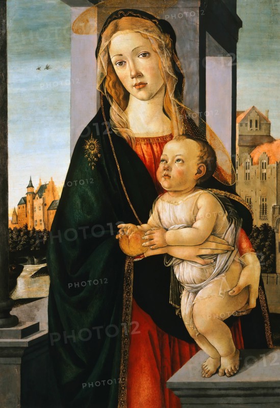 The Virgin and Child, c. 1480. Creator: Botticelli, Sandro, (Workshop)  .