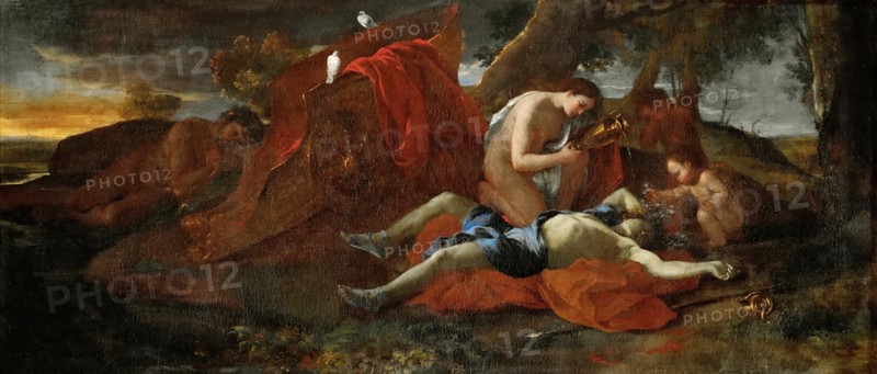 Venus mourns Adonis, 1626. Creator: Poussin, Nicolas (1594-1665).