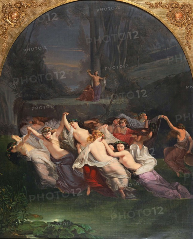Vilinski Ples (Dance of the fairies), Mid of the 19th cen.. Creator: Stroj, Mihael (1803-1871).