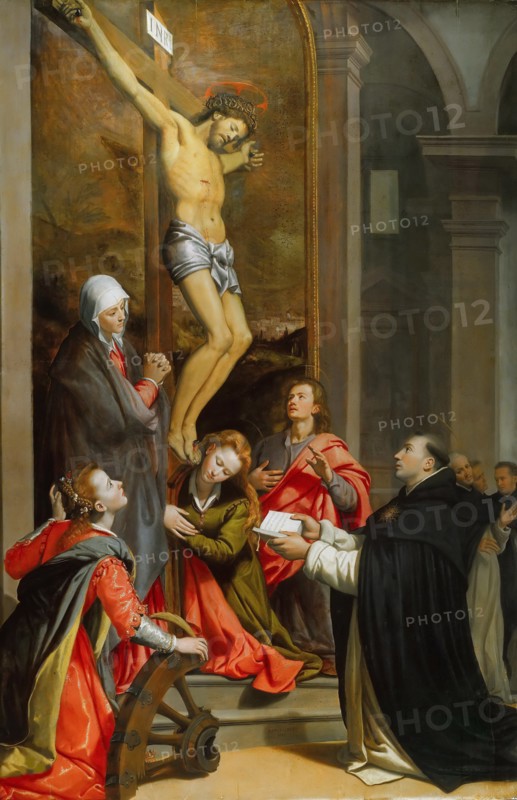 Vision of Saint Thomas Aquinas, 1593. Creator: Santi di Tito (1536-1603).
