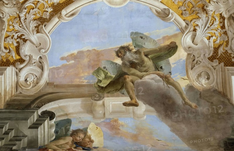 Wind Gods, ca 1746. Creator: Tiepolo, Giambattista (1696-1770).