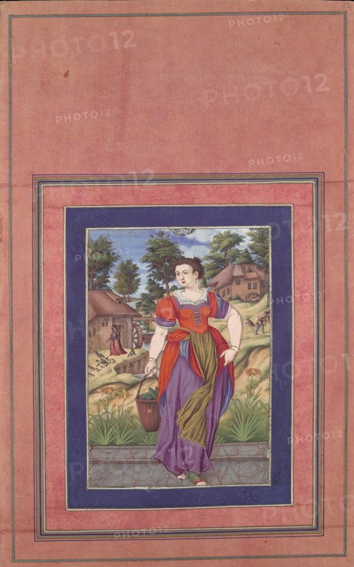 Summer, from a Series of the Four Seasons, Folio from the Davis Album, ca. 1660-70. Creator: Ali Quli Jabbadar.