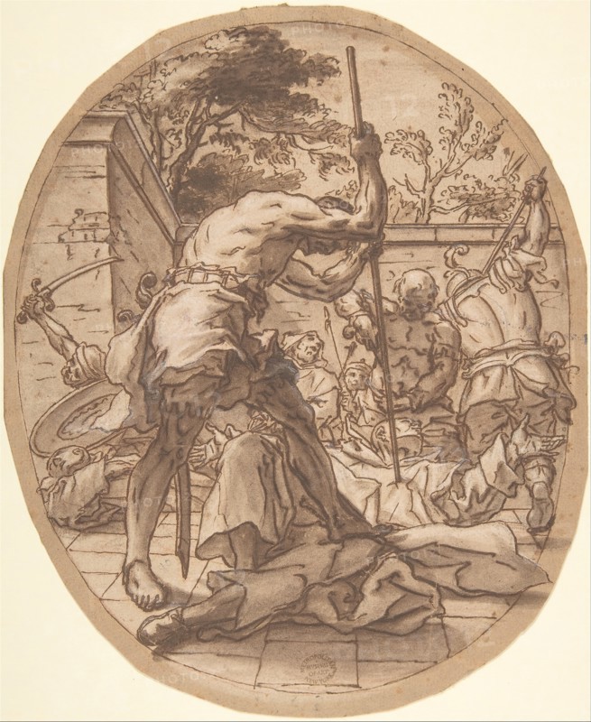 A Massacre, 17th century. Creator: Anon.