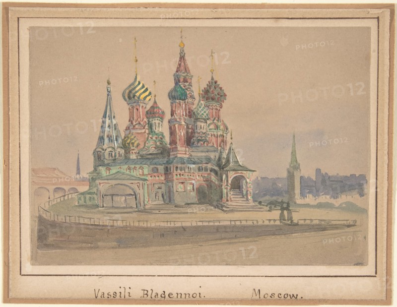 Vassili Blagennoi, Moscow, 19th century. Creator: Anon.