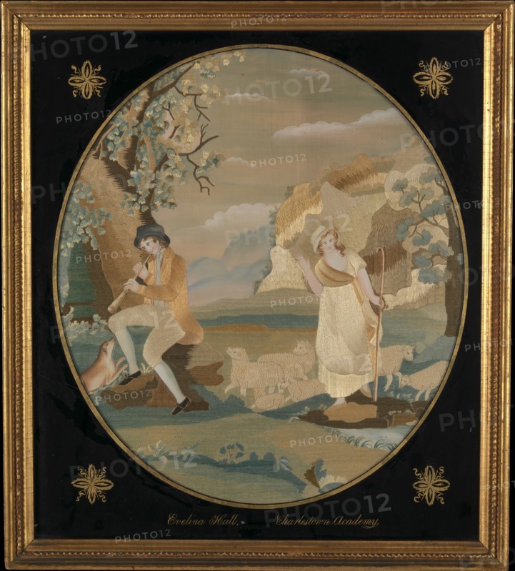 The Shepherdess of the Alps, ca. 1812. Creator: Evelina Hull.