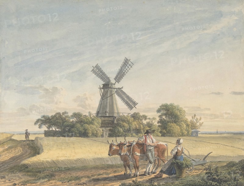 Landscape, 1785. Creator: Jacob Wilhelm Mechau.