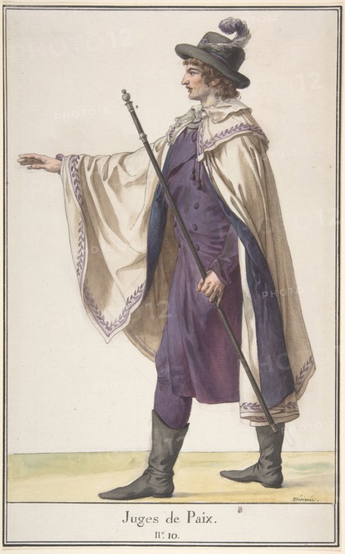 A Justice of the Peace, ca. 1798-99. Creator: Jean Francois Leonor Merimee.