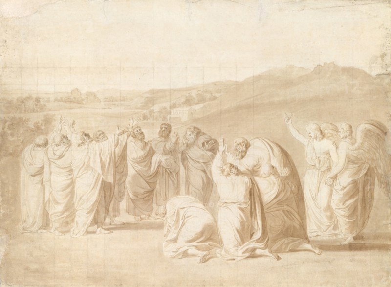 Study for "The Ascension", 1774. Creator: John Singleton Copley.