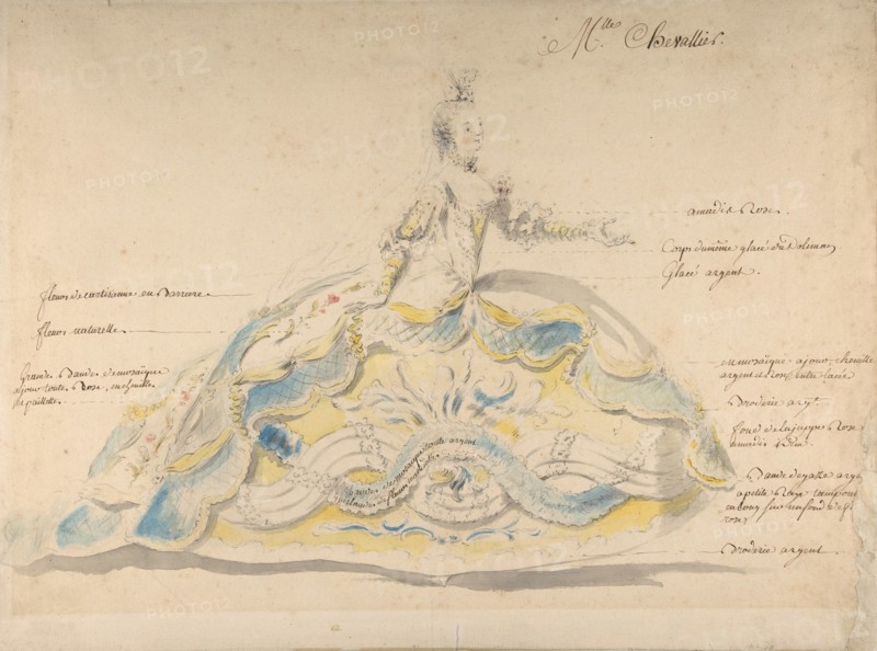 Mademoiselle Marie-Jeanne Fesch Chevallier, . Creator: Louis Rene Boquet.