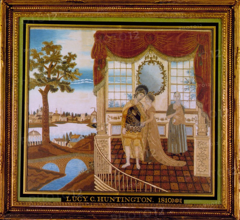Hector Taking Leave of His Family, 1810. Creator: Lucy C Huntington.