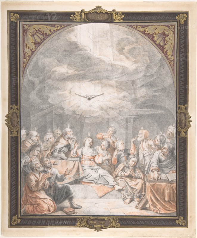 The Pentecost, early to mid-17th century. Creator: Salomon de Bray.