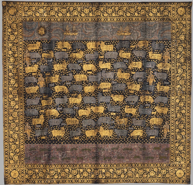 Pichhwai for the Festival of Cows, late 18th century. Creator: Unknown.