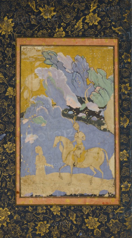 Meeting of a Prince and Poet, mid-16th century. Creator: Unknown.