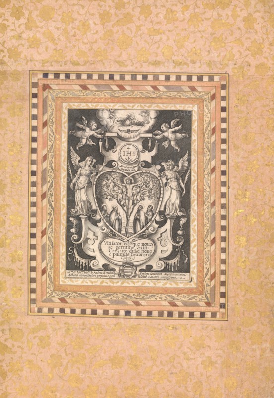 Devotional Scene, Folio from the Bellini Album, ca. 1600. Creator: Unknown.