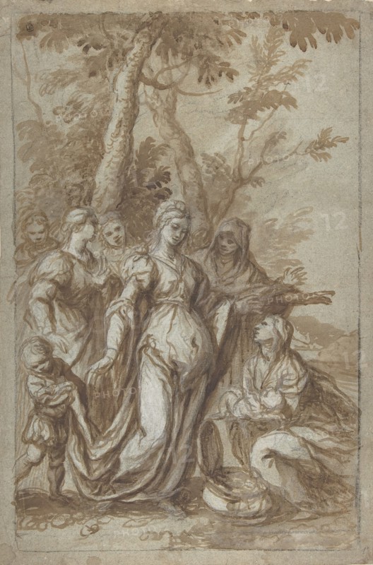 The Finding of Moses, ca. 1671. Creator: Giovanni Stefano Danedi.