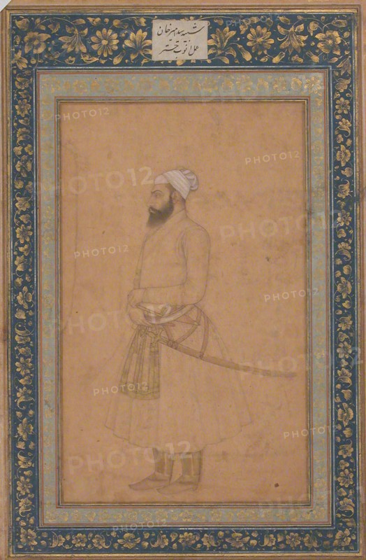 Portrait of Sayyid Amir Khan, second half 17th century. Creator: Unknown.