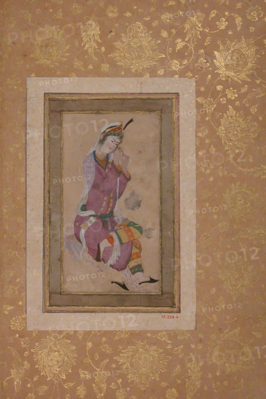 Seated Woman Curling her Hair, late 16th-early 17th century. Creator: Unknown.