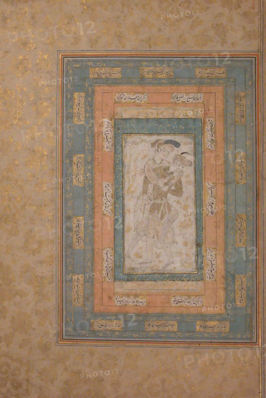 Two Youths Romping, late 16th century. Creator: Unknown.