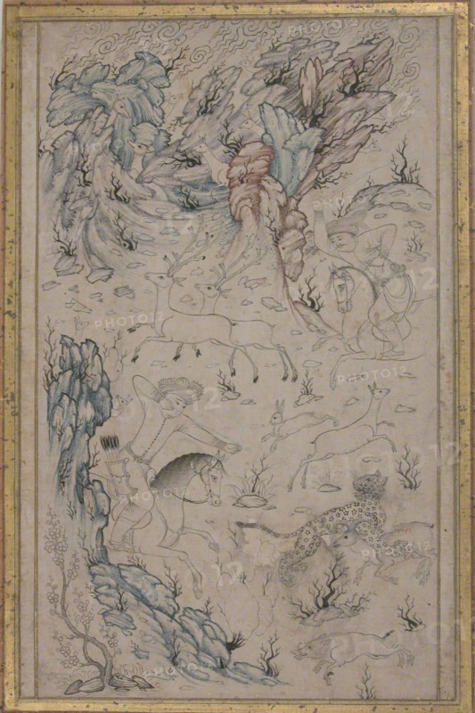 Hunting Scene, late 16th century. Creator: Unknown.
