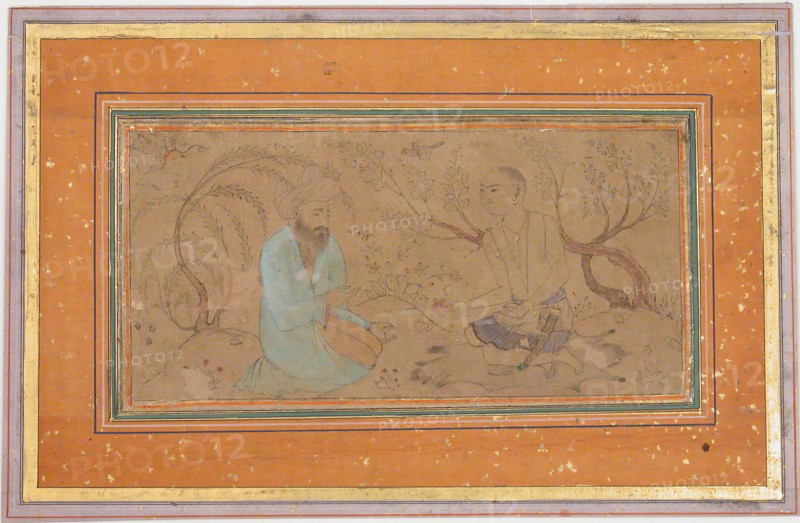 Visit to a Hermit, 17th century. Creator: Unknown.